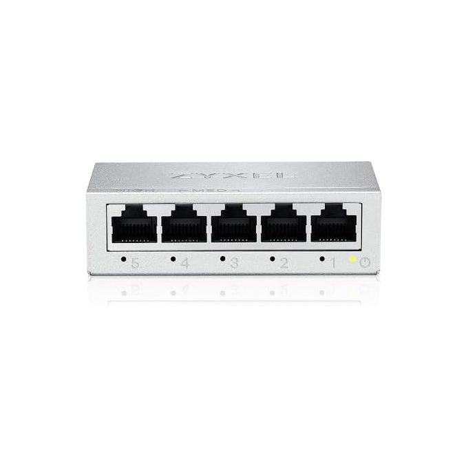 Zyxel GS-105B v5 Switch Ethernet 5 Porte Gigabit Non Gestito Rete LAN Networking