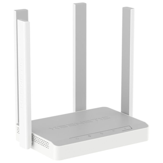 Keenetic KN-4910 Router Wi-Fi 5 Dual-band 1200Mbps 4G LTE Grigio Bianco