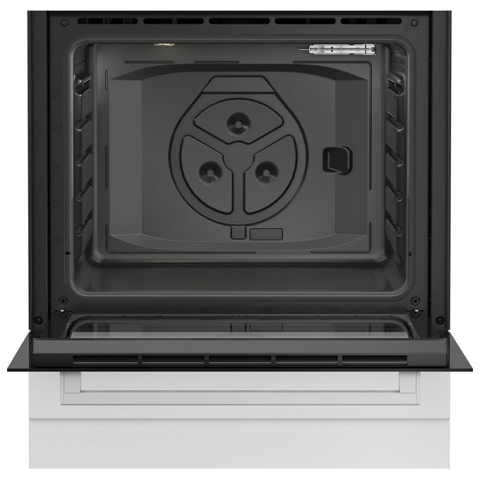 Beko FBST62110ST Cucina a gas 4 fuochi forno elettrico statico 73 L Classe A (85x60x60 cm) colore Bianco