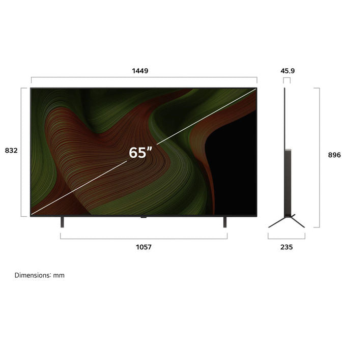 LG OLED65B56LA Smart TV 65'' 4K OLED Dolby Vision WebOS HDR 100Hz