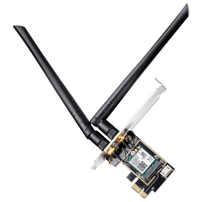 Cudy WE3000 Scheda Wi-Fi 6E PCI Express Tri-band 2400Mbps Bluetooth 5.2 per PC
