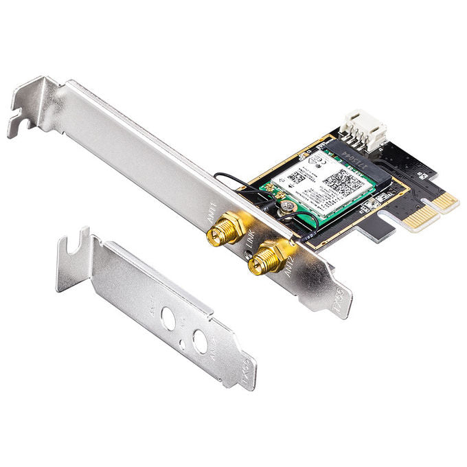 Cudy WE3000 Scheda Wi-Fi 6E PCI Express Tri-band 2400Mbps Bluetooth 5.2 per PC