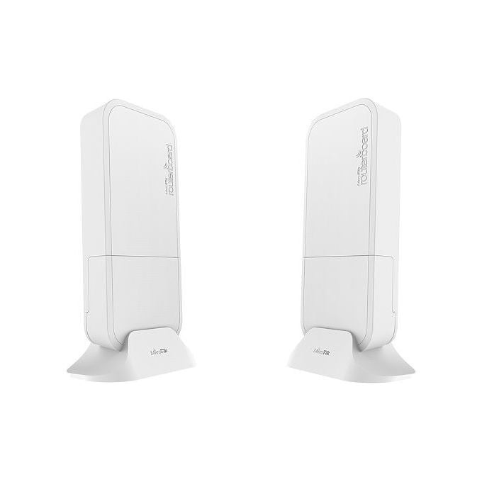 Mikrotik RBWAPG-60ADKIT Access Point Wireless 60GHz 1000Mbit-s PoE Bianco 2pz