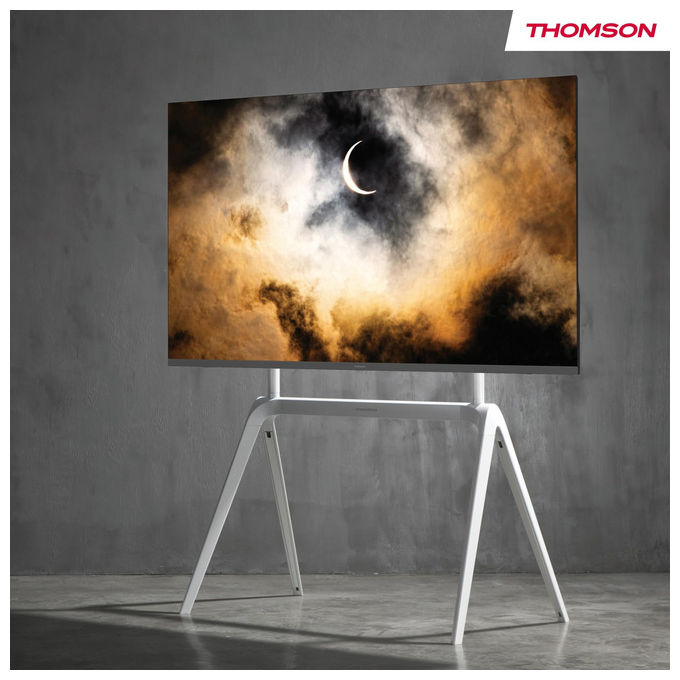 Thomson S604 Supporto TV Metallo 65-86'' 60kg VESA 200x200 600x400 Staffa Parete