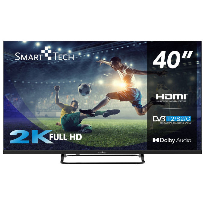 Smart-Tech 40FN01V3 TV Led 40'' Full HD DLED 60Hz DVB-T2 Grigio