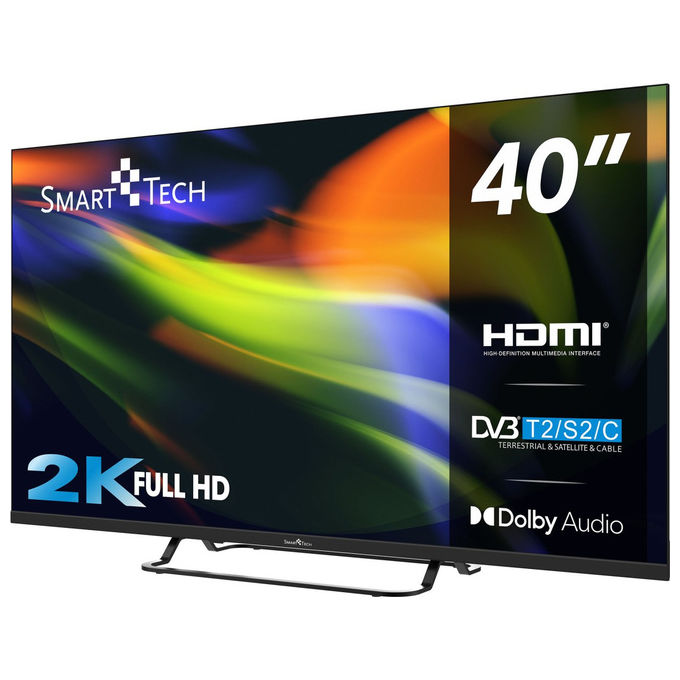 Smart-Tech 40FN01V3 TV Led 40'' Full HD DLED 60Hz DVB-T2 Grigio