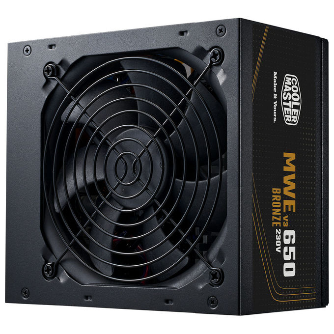 Cooler Master MWE Bronze 650W V3 Alimentatore ATX 80 PLUS Bronze Non Modulare Nero