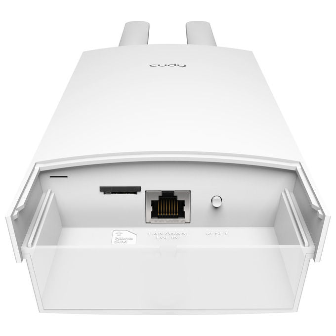 Cudy LT400 Router 4G Wi-Fi 300Mbps Banda Singola 2.4GHz Fast Ethernet Bianco LTE