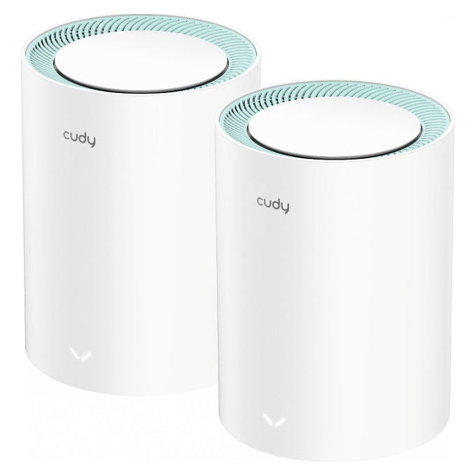 Cudy M1300 Sistema Mesh WiFi Dual-band 2.4-5GHz WiFi 5 AC1200 2 unita' router casa