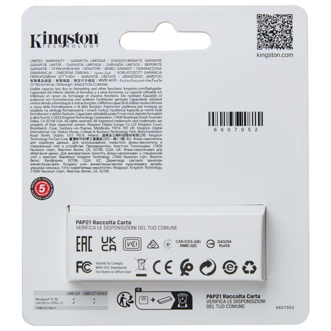 Kingston DataTraveler Exodia S 512GB USB 3.2 Chiavetta USB Girevole Nero-Giallo