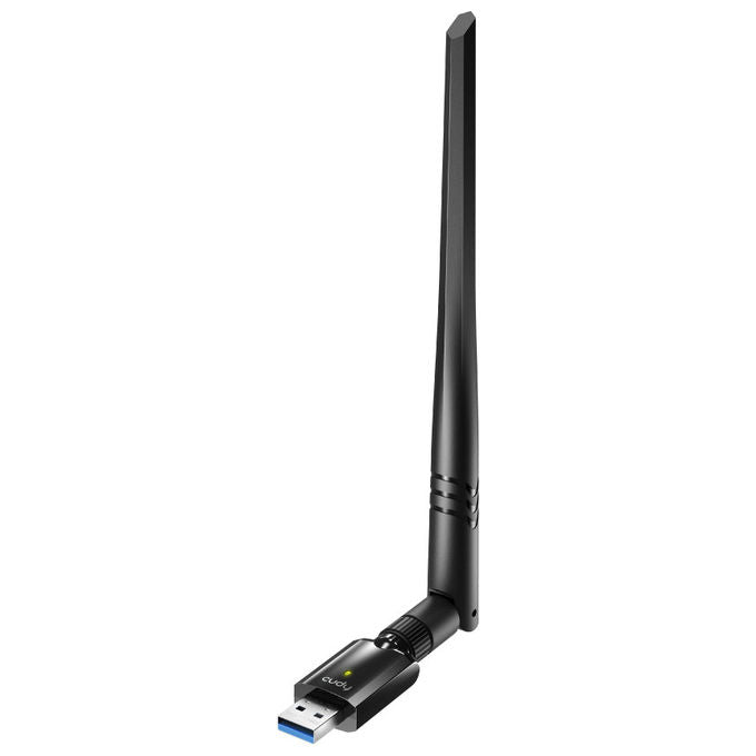 Cudy WU1400 Adattatore Wi-Fi USB Dual-band 867Mbps AC per PC-Laptop Dongle Wireless