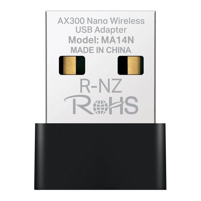 MERCUSYS MA14N Adattatore WiFi USB WiFi 6 AX287 Mbps Nano Design 2.4 GHz Dongle