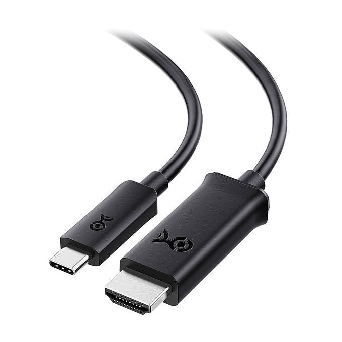 Conceptronic Cavo USB-C a HDMI 2M 4K 60Hz Alluminio per PC e Laptop Adattatore