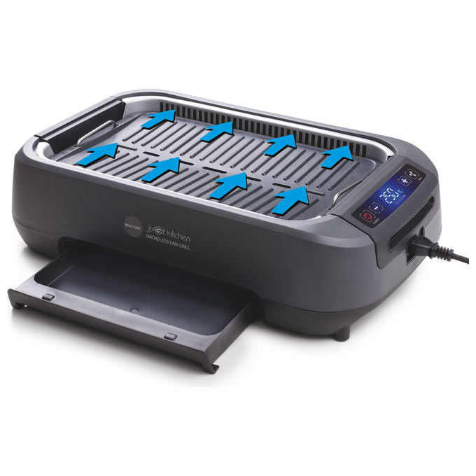 Macom Grill Con Aspirazione D'aria Combinata 1500W