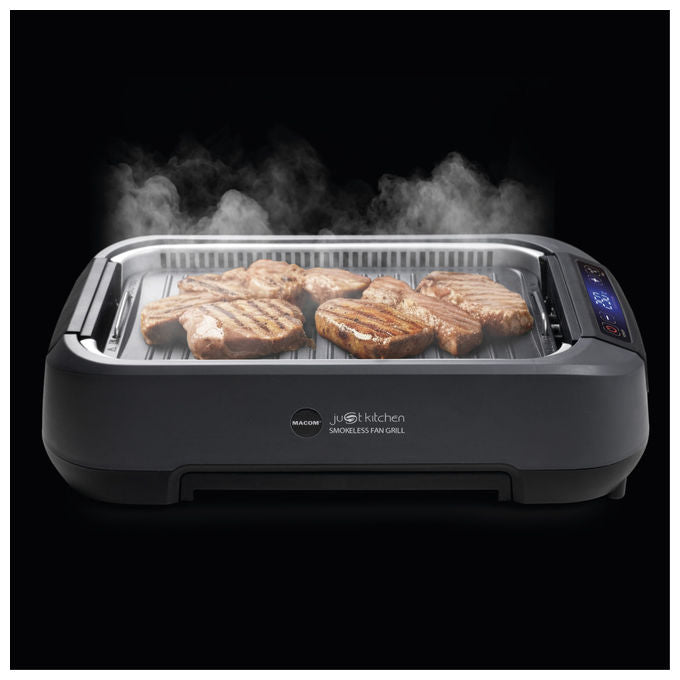 Macom Grill Con Aspirazione D'aria Combinata 1500W