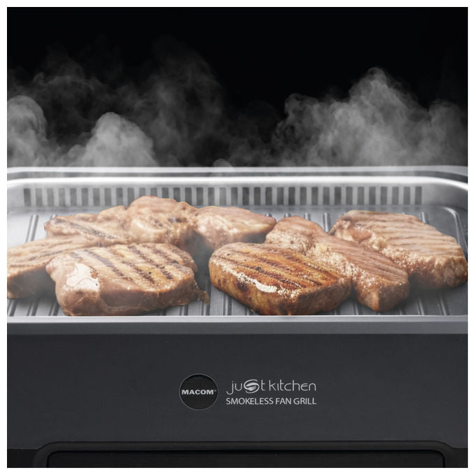 Macom Grill Con Aspirazione D'aria Combinata 1500W