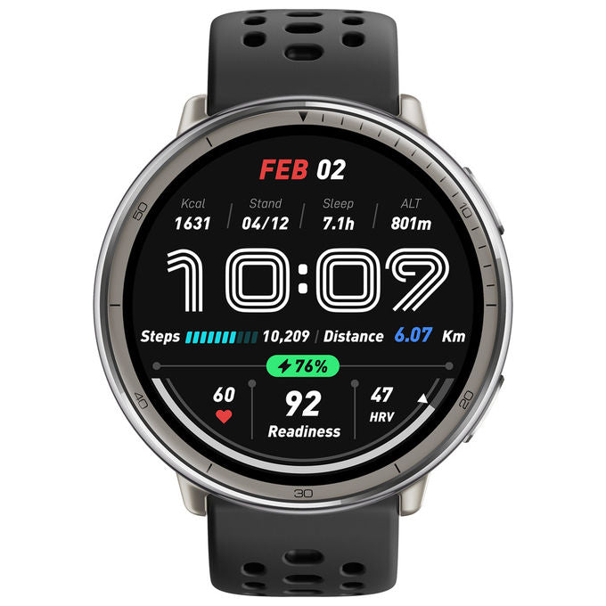 Amazfit Active 2 Orologio Fitness in Acciaio Inossidabile