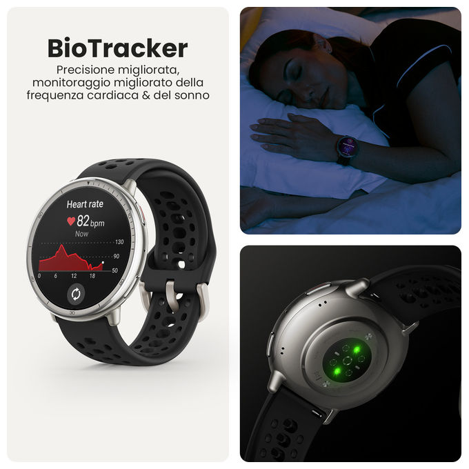 Amazfit Active 2 Orologio Fitness in Acciaio Inossidabile