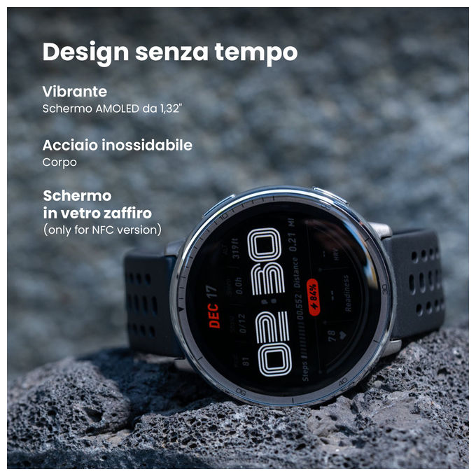 Amazfit Active 2 Orologio Fitness in Acciaio Inossidabile