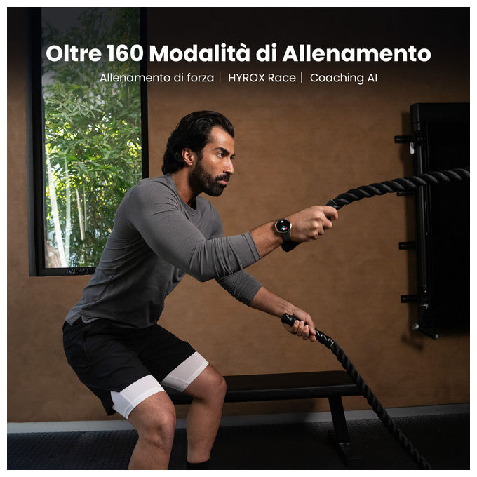 Amazfit Active 2 Orologio Fitness in Acciaio Inossidabile