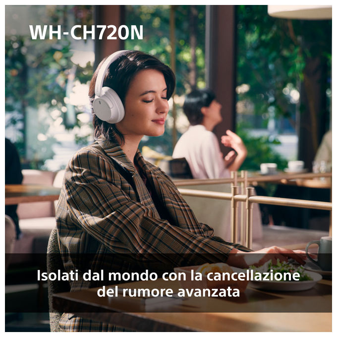Sony WHCH720NP Auricolari Bluetooth Cavo e Senza Cavo