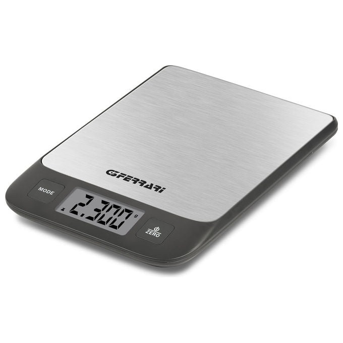 G3 Ferrari Bilancia Da Cucina Stefy Piatto INOX Grande Display