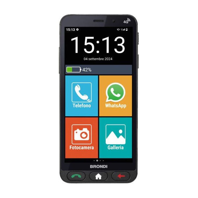 [ComeNuovo] Brondi Amico Vero 4G Smartphone Nero 5.7'' 3GB 32GB
