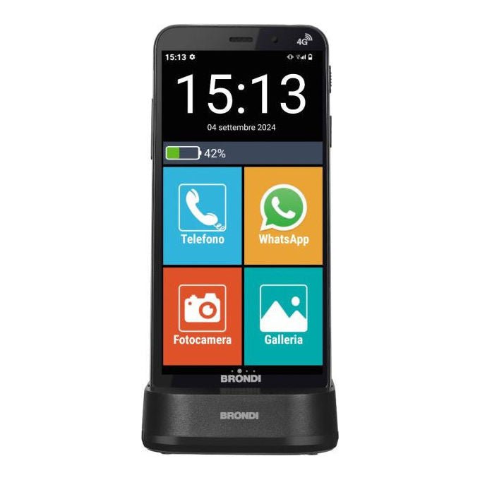 [ComeNuovo] Brondi Amico Vero 4G Smartphone Nero 5.7'' 3GB 32GB