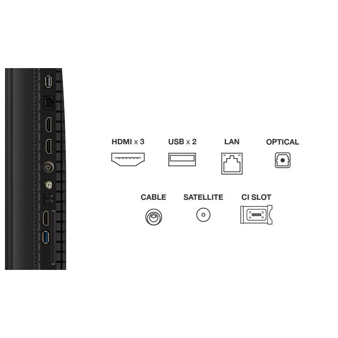 TCL P79K Smart TV QLED 4K 55'' Dolby Vision Atmos