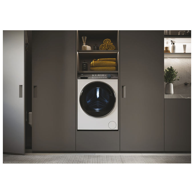 Haier HW90-B14IGITEUIT I-Pro Serie 7 Plus Lavatrice 9 kg 1400 rpm Classe A (85x60x53 cm) colore Bianco