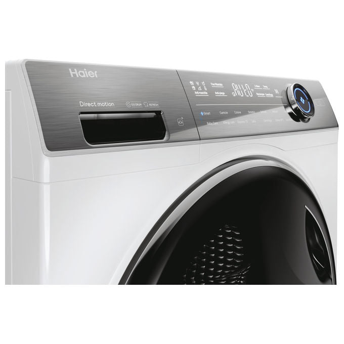 Haier HW90-B14IGITEUIT I-Pro Serie 7 Plus Lavatrice 9 kg 1400 rpm Classe A (85x60x53 cm) colore Bianco