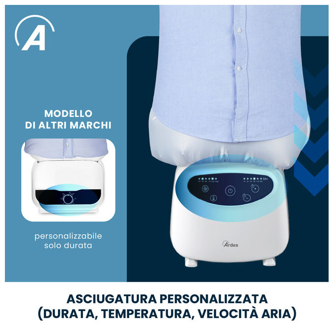 Ardes Tsunami Asciuga e Stira Camicie Automaticamente