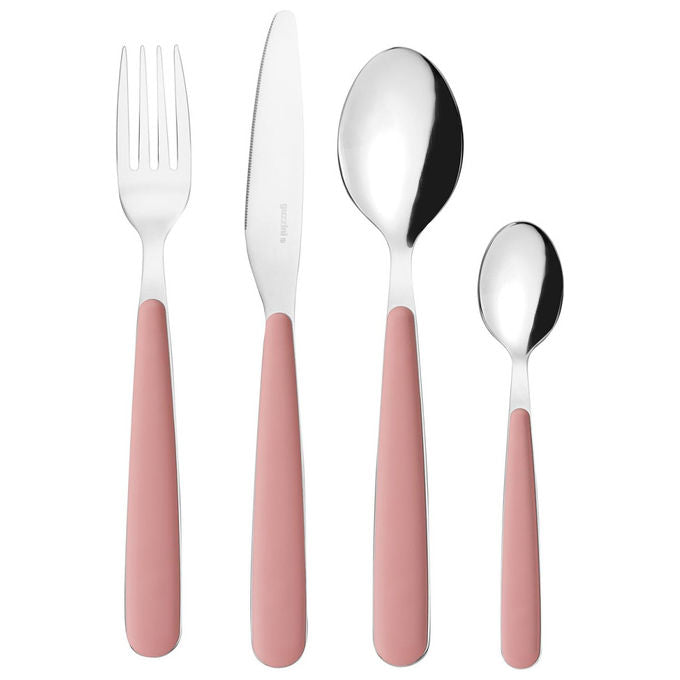 Yeppon Posate Colorate in Acciaio Inox Set da 6 Posti