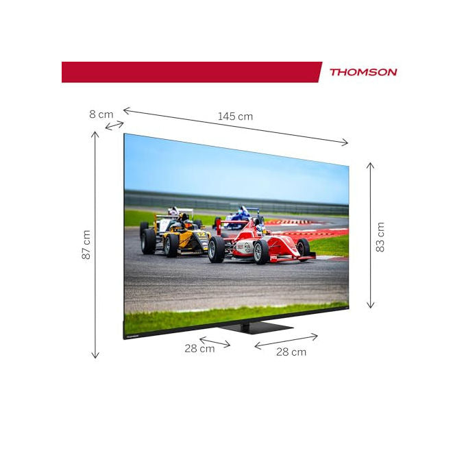 Thomson 65QG7C14 TV 65 Pollici QLED Pro 144Hz Google TV