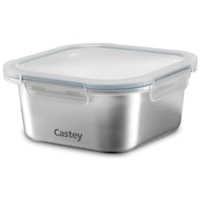 Castey Contenitore Ermetico in Acciaio Inossidabile