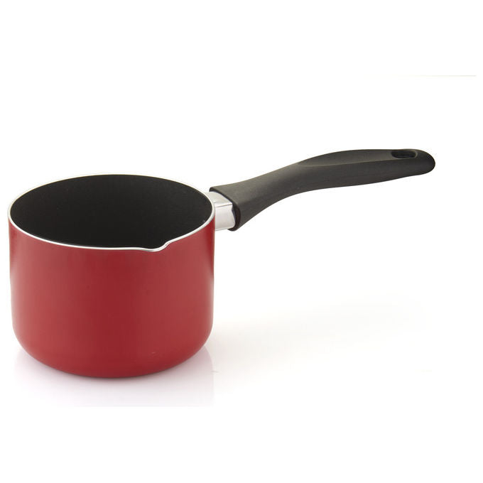 Fratelli Guzzini Set CookandPlus Padella e Bollilatte Rosso