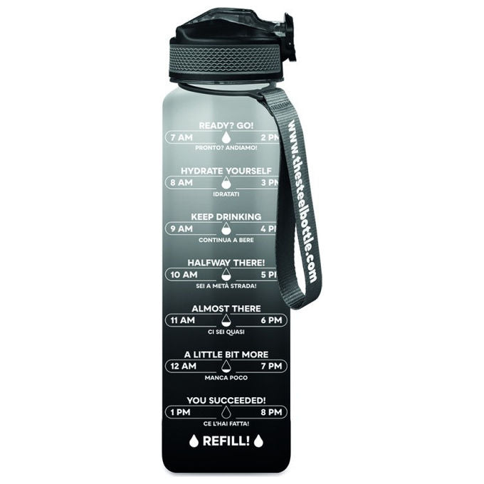T Tex Bottiglia Motivazionale 1L Black White