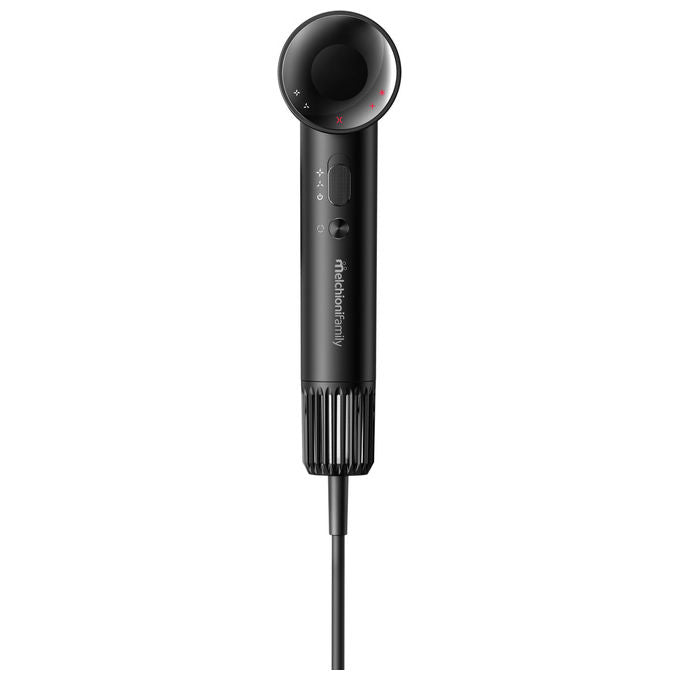 Melchioni Asciugacapelli Professionale 1400W Nero