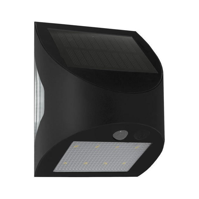 Applique Solare Arcadia Max Nero 3W 300 Lm Color Box
