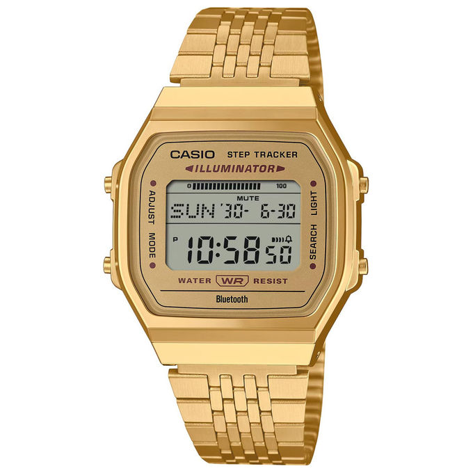 Yeppon Orologio Vintage Digitale con Cinturino in Acciaio Inox