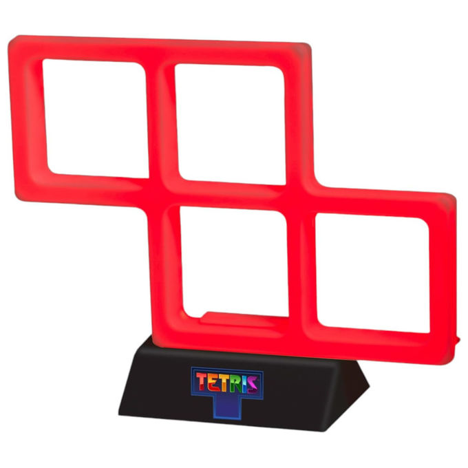 Fizz Creations Tetris Red Z Tetrimino Neon Light