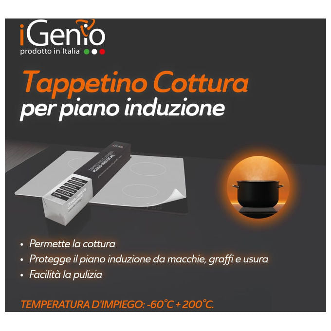 IGenio Tappetino Silicone FDA Salva Vetro 90x52 cm