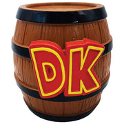 Pyramid Donkey Kong DK Barrel Shaped Money Bank