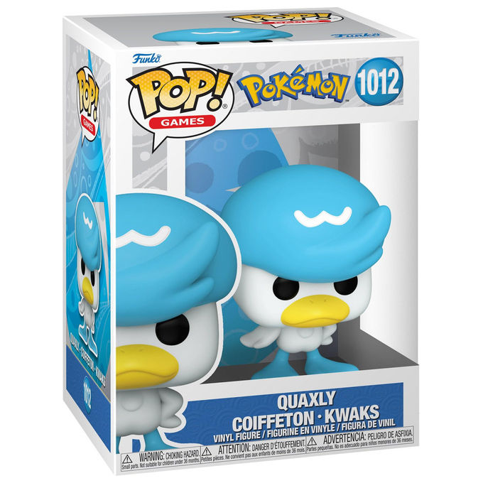 Funko Quaxly Pokemon Figura in Vinile da Collezione