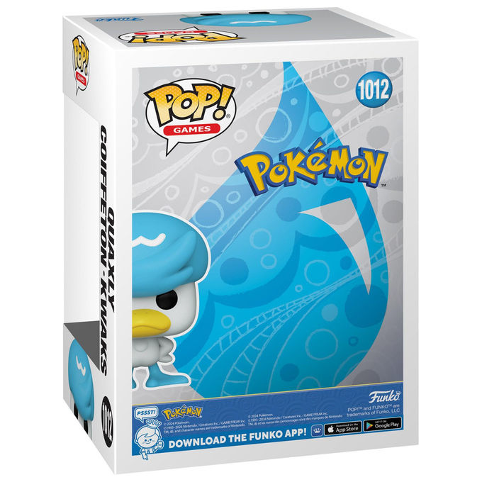 Funko Quaxly Pokemon Figura in Vinile da Collezione