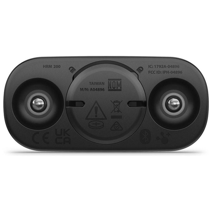 Garmin HRM 200 Petto Bluetooth ANT Nero