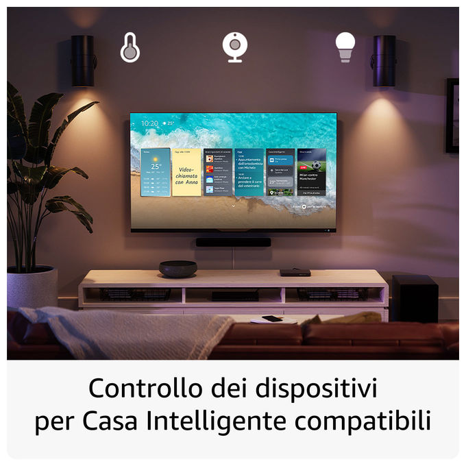 Amazon Fire TV Stick 4K Lettore Multimediale Streaming