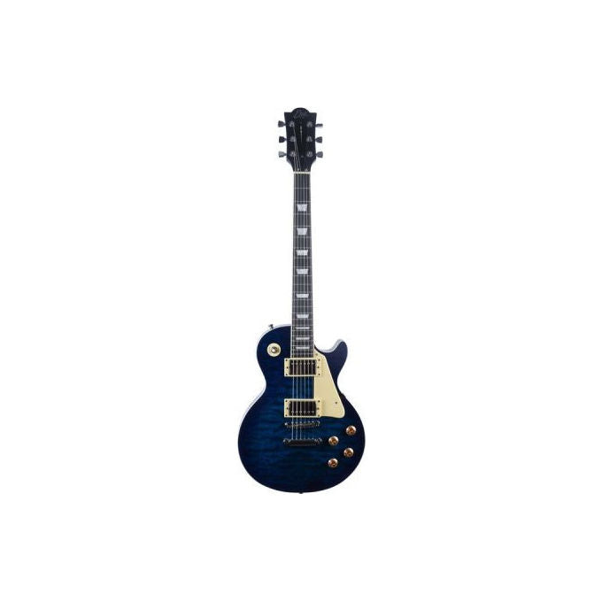 Eko Guitars LS-300 Blue Quilted