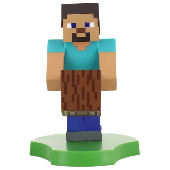 Minecraft Steve Mini Cable Guys Phone Stand