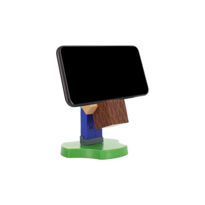 Minecraft Steve Mini Cable Guys Phone Stand